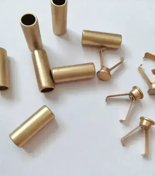 Наконечник для шнура металл TBY OR.0305-5372 (12х5.5мм) цв. матовое золото