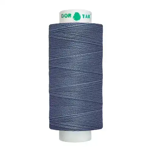 Нитки бытовые Dor Tak 40/2 366м 100% п/э, цв. индиго/джинс
