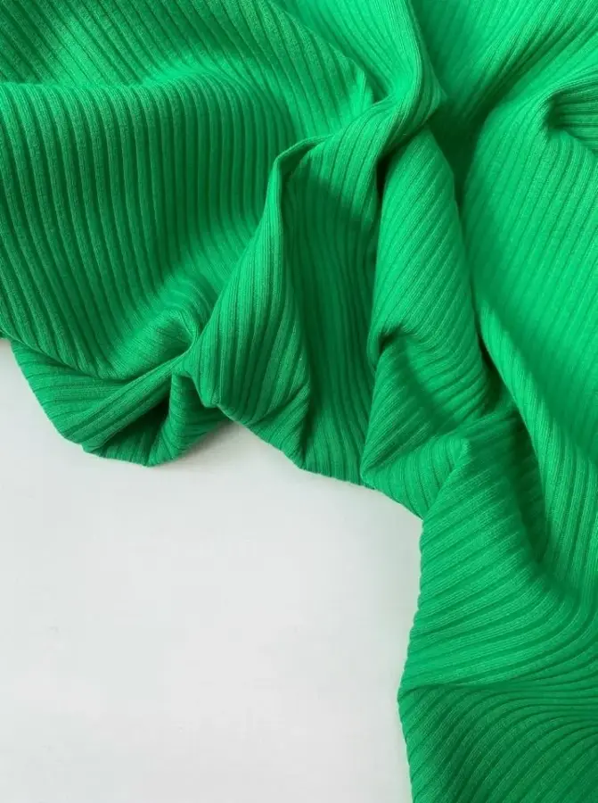 Трикотаж лапша (вязка 3*4) Green