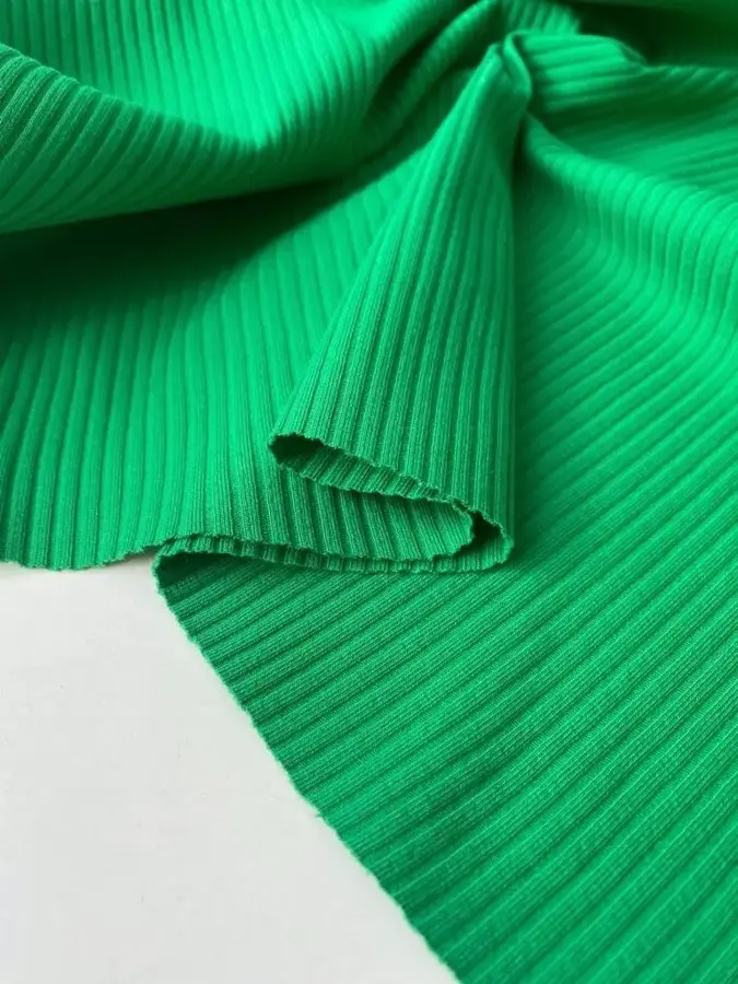 Трикотаж лапша (вязка 3*4) Green