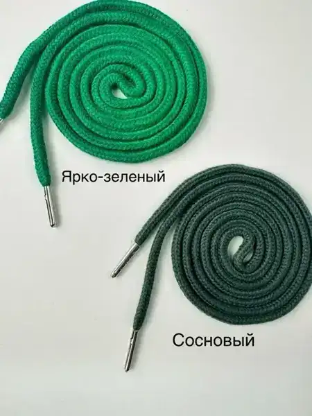 Шнур круглый х/б с металлическим наконечником