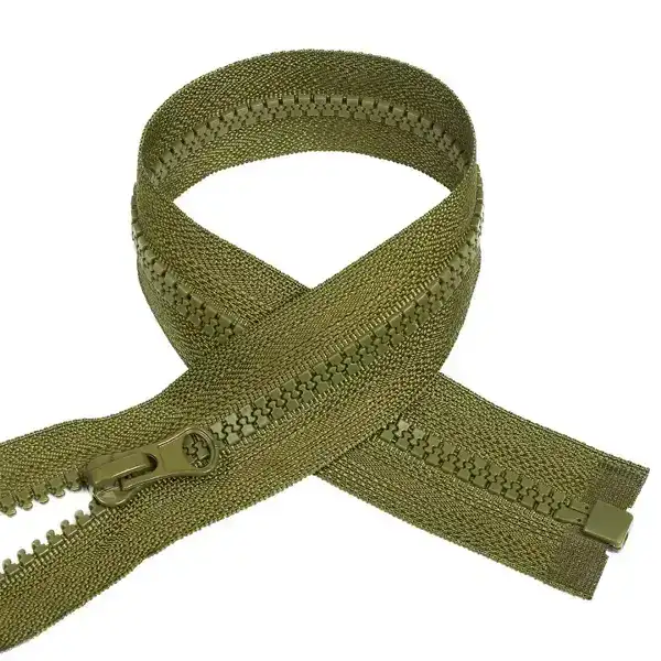 Молния MaxZipper трактор №5 1 замок, 70см, цв.светлый хаки